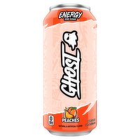 Ghost Peaches Energy Drink, 16 fl oz