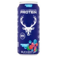 Bucked Up Rainbow Candy Lightly Carbonated Protein Drink, 16 fl oz