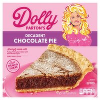 Dolly Parton's Decadent Chocolate Pie, 21.6 oz, 21.6 Ounce