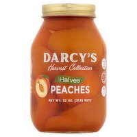 Darcy's Halves Peaches, 32 oz