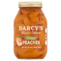 Darcy's Sliced Peaches, 32 oz