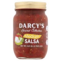 Darcy's Harvest Collection Medium Salsa, 14.5 oz