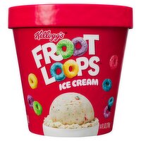 Kellogg's Froot Loops Cereal Milk-Flavored Ice Cream, 14 fl oz