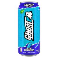 Ghost Blue Raspberry Zero Sugar Energy Drink, 16 fl oz