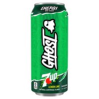 Ghost 7 Up Lemon Lime Energy Drink, 16 fl oz