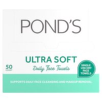 Pond's Ultra Soft Daily Face Towels, 50 count