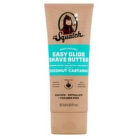 Dr. Squatch Coconut Castaway Men's Natural Easy Glide Shave Butter, 6.0 fl oz
