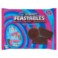 Mr Beast Feastables Chocolate Candy Assortment Snack Size, 10 oz