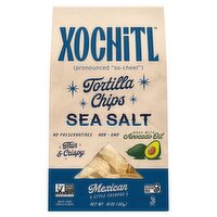 Xochitl Sea Salt Mexican Style Totopos White Corn Tortilla Chips, 10 oz