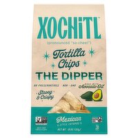 Xochitl The Dipper Mexican Style Totopos White Corn Tortilla Chips, 10 oz