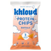 Khloud Buffalo Flavored Protein Chips, 5 oz