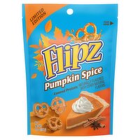 Flipz Pumpkin Spice Covered Pretzels Limited Edition, 6.5 oz