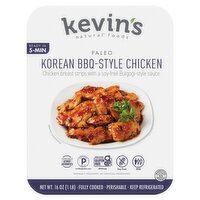 Kevin's Natural Foods Paleo Korean BBQ-Style Chicken, 16 oz, 16 Ounce