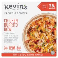 Kevin's Natural Foods Chicken Burrito Bowl, 9.5 oz