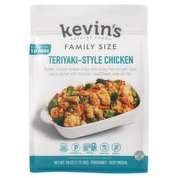 Kevin's Natural Foods Teriyaki-Style Chicken Family Size, 28 oz