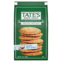 Tate's Bake Shop Coconut Crisp Cookies, 7 oz