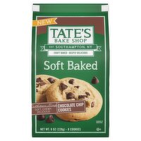 Tate's Bake Shop Soft Baked Chocolate Chip Cookies, 8 count, 8 oz