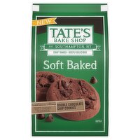 Tate's Bake Shop Soft Baked Double Chocolate Chip Cookies, 8 count, 8 oz