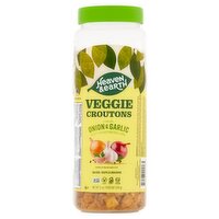 Heaven & Earth Veggie Croutons Flavored with Onion & Garlic, 12 oz