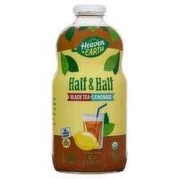 Heaven & Earth Half & Half Black Tea + Lemonade, 32 fl oz