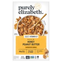 Purely Elizabeth Recipe No. 30 Honey Peanut Butter Superfood Cereal, 11 oz