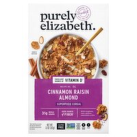 Purely Elizabeth Recipe No. 35 Cinnamon Raisin Almond Superfood Cereal, 11 oz