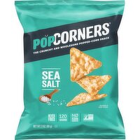 PopCorners The Crunchy And Wholesome Popped-Corn Snack Sea Salt 3 Oz