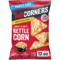Popcorners Popped-Corn Snacks Sweet & Salty Kettle Corn 12 Oz