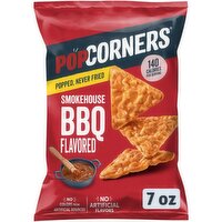 PopCorners Popped Corn Snacks Smokehouse BBQ Flavored 7 Oz