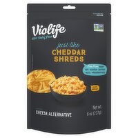 Violife Just Like Cheddar Shreds Cheese Alternative, 8 oz, 8 Ounce