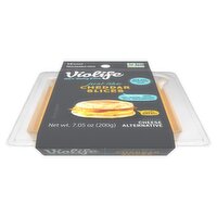 Violife Just Like Cheddar Slices Cheese Alternative, 10 count, 7.05 oz
