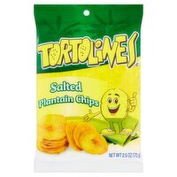 Tortolines Salted Plantain Chips, 2.5 oz