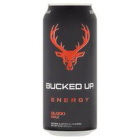 Bucked Up Blood Raz Energy Drink, 16 oz