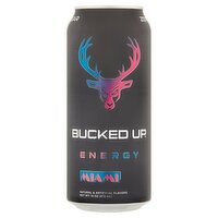 Bucked Up Miami Energy Drink, 16 oz, 16 Fluid ounce