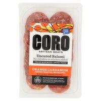 Coro Orange Cardamom Uncured Salami, 3 oz