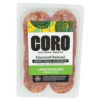 Coro Lemongrass Uncured Salami, 3 oz