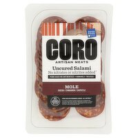 Coro Mole Uncured Salami, 3 oz