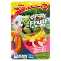 Brothers All Natural Freeze-Dried, Sliced Bananas & Strawberries Fruit Crisps, 0.42 oz
