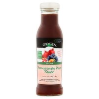 Oxygen Vegan Pomegranate Plum Sauce, 12 oz