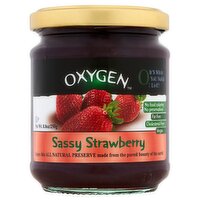 Oxygen Sassy Strawberry Preserve, 8.8 oz