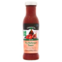 Oxygen Vegan Fig Barbeque Sauce, 12.3 oz
