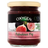 Oxygen Fabulous Fig Preserve, 8.8 oz