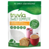 Truvia Sweet Complete Granulated All Purpose Calorie-Free Sweetener, 16 oz, 16 Ounce