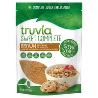 Truvia Sweet Complete Brown Calorie-Free Sweetener with Stevia Leaf Extract and Erythritol, 14 oz, 14 Ounce