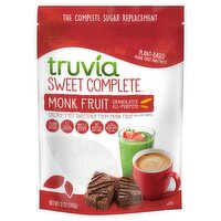 Truvia Sweet Complete Monk Fruit Granulated All-Purpose Sweetener, 12 oz, 12 Ounce