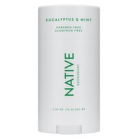 NATIVE Eucalyptus & Mint Deodorant, 2.65 oz