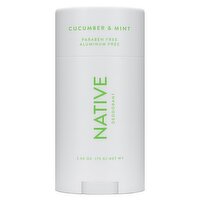 NATIVE Cucumber & Mint Deodorant, 2.65 oz