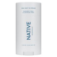 NATIVE Sea Salt & Cedar Deodorant, 2.65 oz