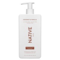 Native Coconut & Vanilla Hair Moisturizing Shampoo, 16.5 fl oz