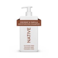 Native Coconut & Vanilla Moisturizing Shampoo 16.5 fl oz